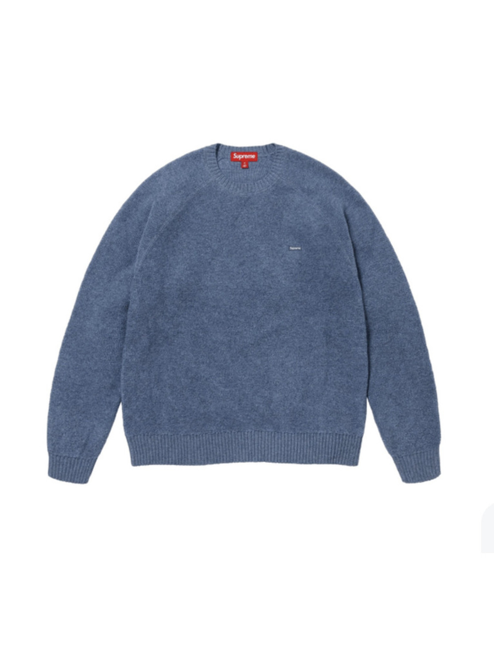 Supreme Terry Small Box Sweater Blue • L